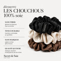 Chouchous en soie x3 Secret de Soie