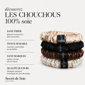 Chouchous en soie x4 petit Secret de Soie